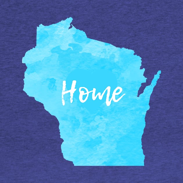 Wisconsin Home Blue Design by Rosie's Rings and Things